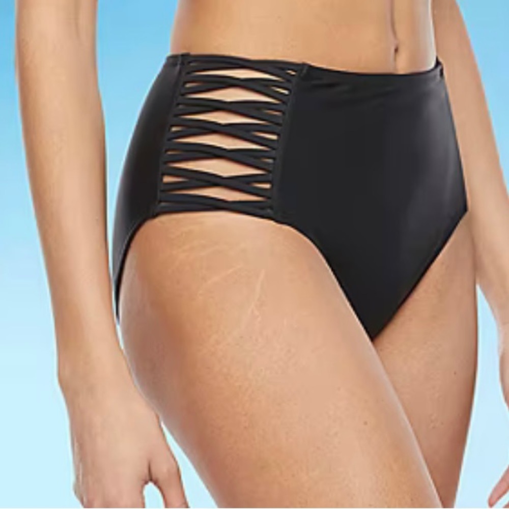 High Rise Bikini Bottom Size XXL - Picture 2 of 3